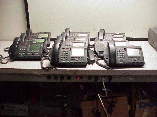 Lot of 10 Nortel Networks M3904 Charcoal Professional Digital Office Phone