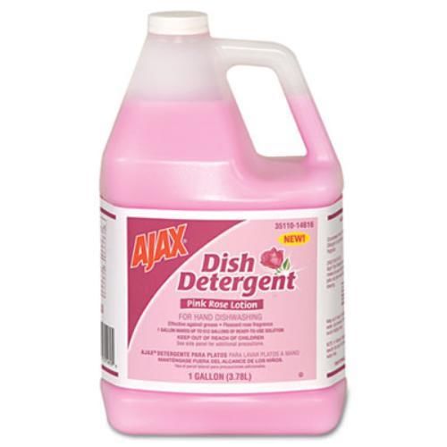 Ajax Pink Rose Dish Detergent - 128 Fl Oz [4 Quart] - Rose Scentbottle (14616)