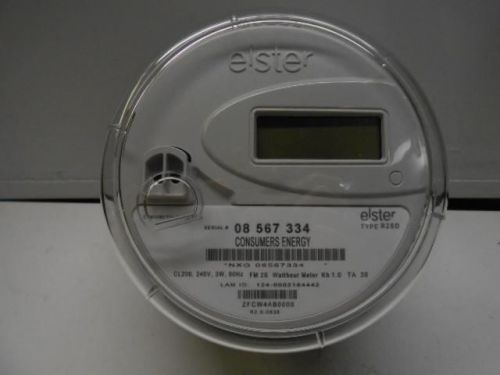 USED ELSTER ELECTRICITY UTILITY GRADE METER TYPE R2SD CLASS 200    -19L7
