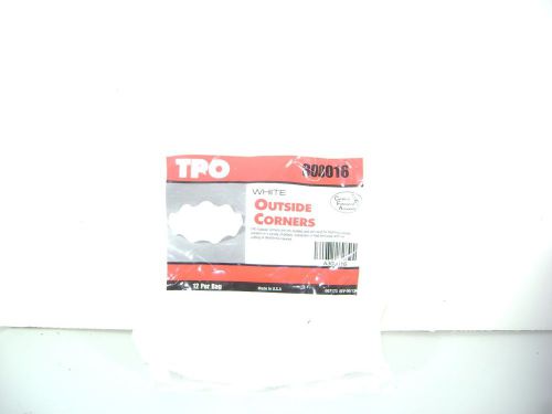 Lot of 24 (case) carlisle tpo outside corners, 288 total!  new in box for sale