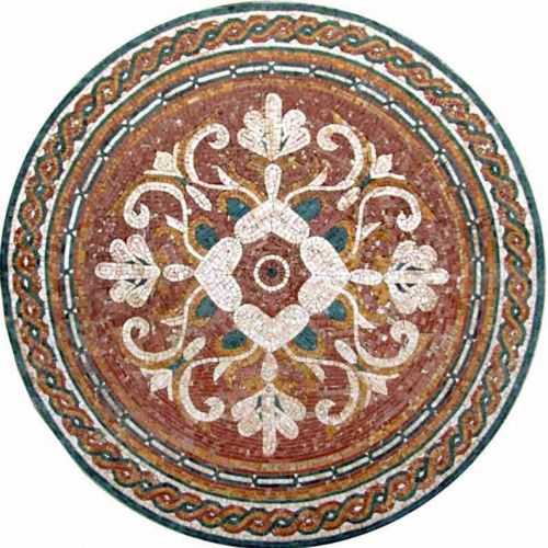 Elegant medallion mosaic for sale