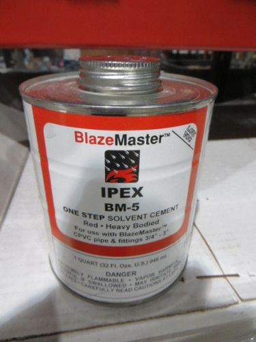 IPEX BLAZEMASTER ONE-STEP CEMENT 946 (1 QT) Orange BM-5  *CLOSEOUT*