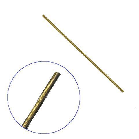 1/4&#034; x 3&#039; brass threaded rod for sale