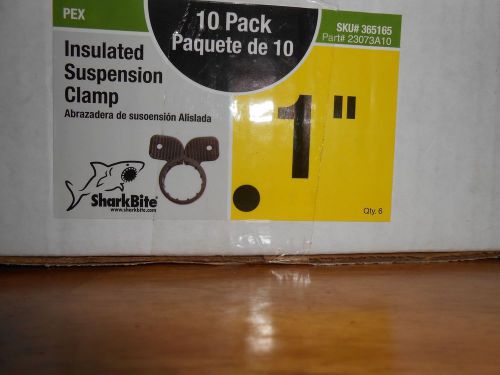 Cash acme sharkbite 1&#034; insulated suspension clamps 10 pack #23073a10 new!! for sale