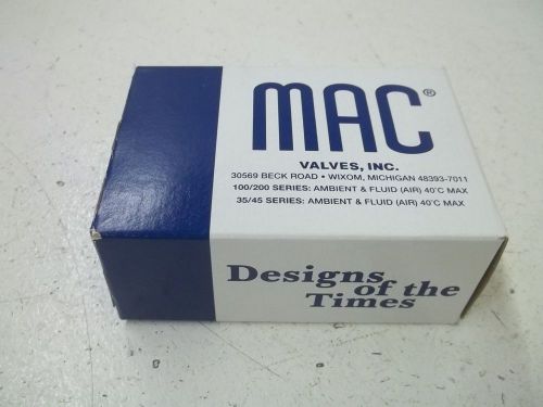 LOT OF 2 MAC 35A-AAA-DDFD-1BA SOLENOID VALVE *NEW IN A BOX*