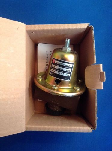 New bell &amp; gossett 110196 reducing valve b7-12 valve set 12 psig max 125 psig for sale