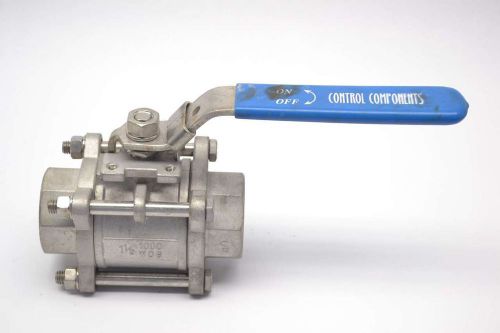 FLOW CONTROL COMPONENTS 1-1/2 IN STAINLESS SOCKET WELD BALL VALVE B448726