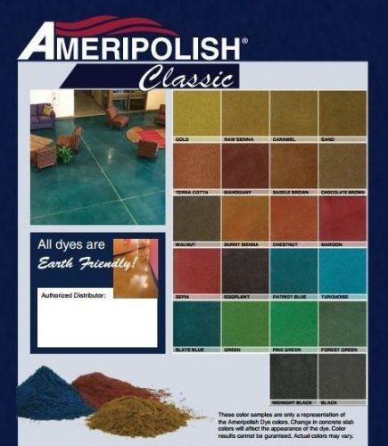 Ameripolish Classic Dye  5 Gallon - CARAMEL