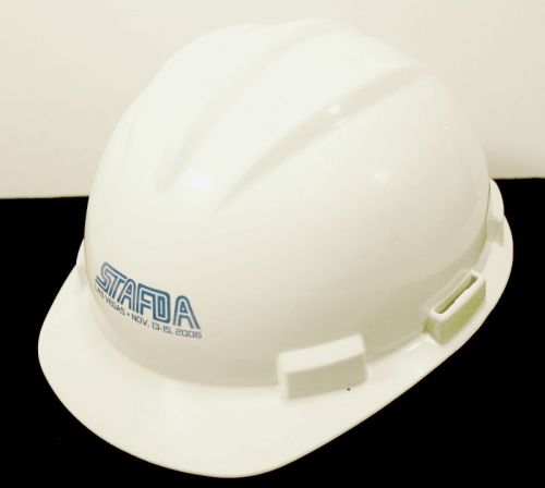 White Bullard Hard Hat with Liner Model S61 Meets OSHA Requirements
