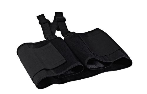 Cinova economy elastic back support safety belt - black for sale
