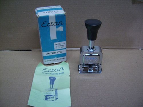 ERTAN - Automatic NUMBERING MACHINE Model #188 - NEW in Box w/instructions