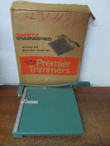 Premier Paper Photograph Picture Trimmer Cutter