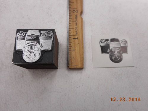 Printing Letterpress Printers Block, 35mm Camera for Photographs
