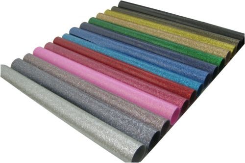 Siser glitter 14 colors kit heat press transfer vinyl 20&#034;x12&#034; faux stones effect for sale