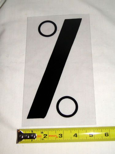 Replacement Plastic Letter for Outdoor Marquee Portable Sign Plastic 9 inch &#034;%&#034;