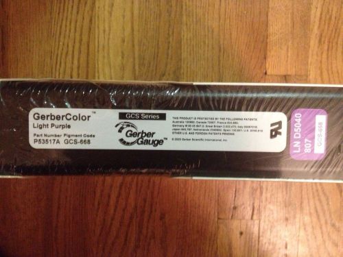 Gerber Thermal Transfer Foil 50 Yard Light Purple New Package Gcs Series