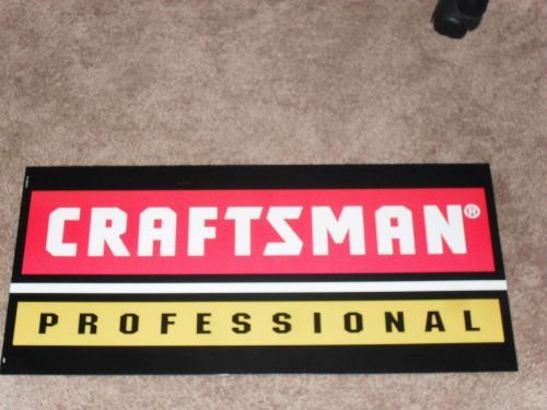 Craftsman Professional sign -