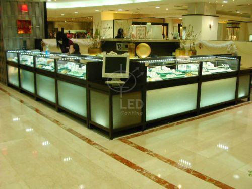 __LED___SHOWCASE___LIGHTING __ HID WHITE Show Case - LOW PROFILE - Jewelry ring