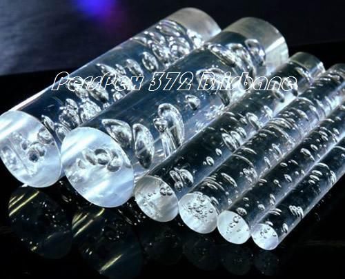 ?60mm x 1M long Acrylic Clear bubble rod Supplier.PMMA
