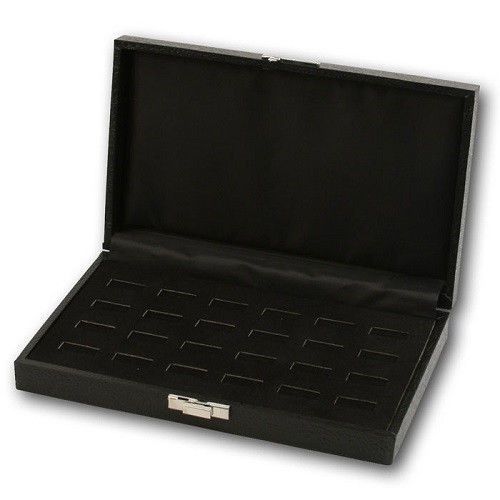 New 24 ring Wooden Jewelry Tray  Holder Box Case Display Case Storage