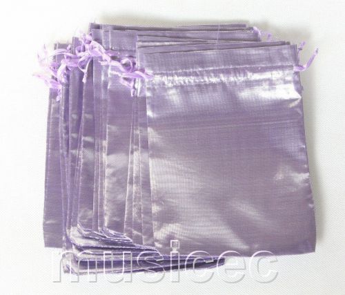 20 piece 5&#034;X7&#034; lavender cloth thick Jewelry Pouch bags Gift packing T937A36