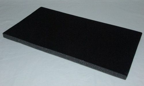 Lot Of 6 Black Velvet Topped Foam Dispaly Inserts With No Ring Slots