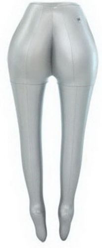Inflatable Women&#039;s Leg 2792 Easy Carry Mannequin Silver Color