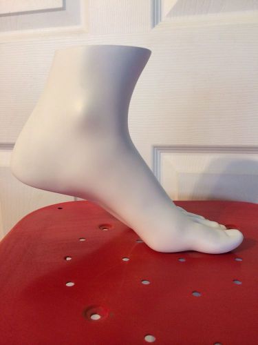 Magnetic Mannequin Foot White New Sock Shoe Display Adult Size