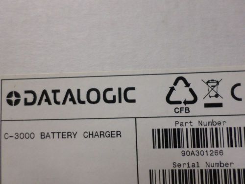 Datalogic dragon c-3000 battery charger for datalogic m131 laser gun for sale