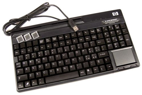 Hp usb pos msr italy vista keyboard new kit 492585-061 for sale