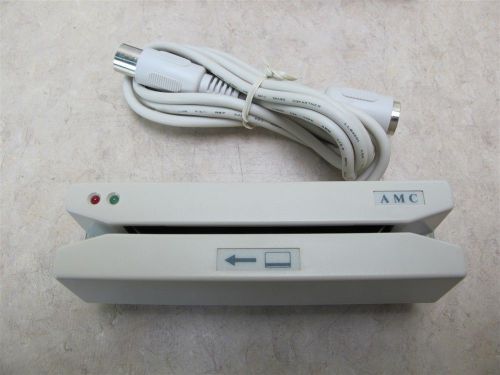 AMC Magstripe Card Reader Model 36TDI w/ 5 Pin Din M/F Connector