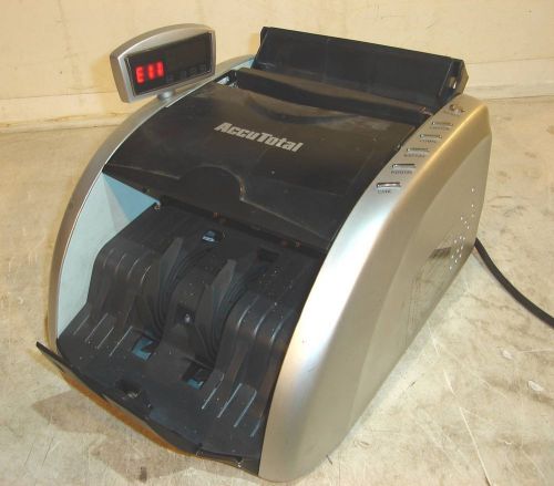 ACCUTOTAL CASH &amp; BANK NOTE COUNTER USED, RUNS, GIVES ERROR SIGNAL