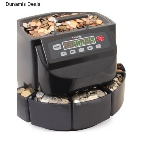 Coin Change Sorting Automatic Rolling Sorter Authentic Reliable Cash Organizing