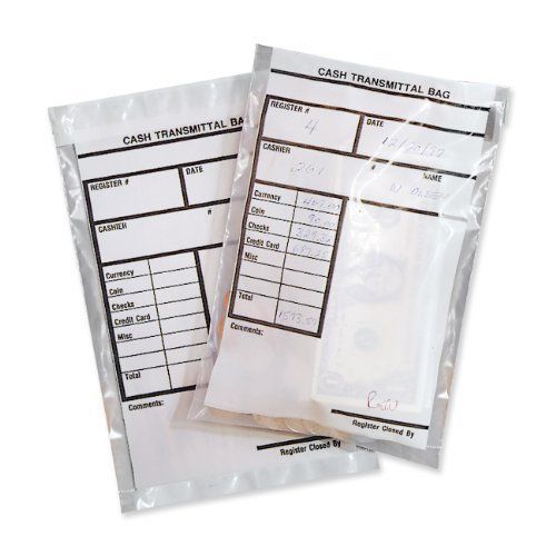 Mmf cash transmittal bag - 6&#034; x 9&#034; - 2.75 mil [70 &amp;micro;m] (mmf236006920) for sale