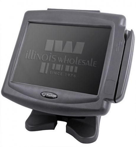 Radiant p1220 terminal, 12” display w/msr and stand (p1220-0690-ba) for sale