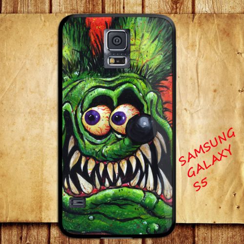 iPhone and Samsung Galaxy - Smile Rat Fink Cartoon Face Mouse - Case