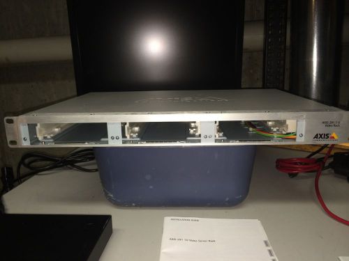 Axis 291 1u video server rack for sale