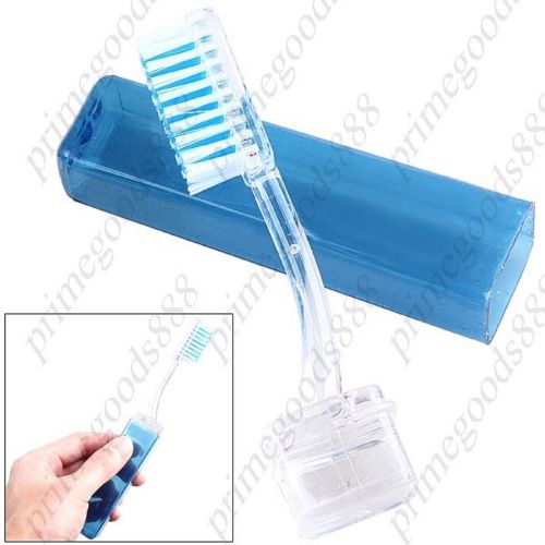 Pocket Travel Toothbrush with a Converted Cap Dental Cleaning Teeth Care Item