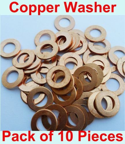 M3 m4 m6 m7 m8 m10 m11 m12 solid sump plug crush sealing copper washer banjo-usa for sale