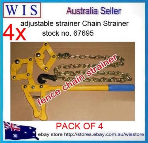 Wholesale 4x adjustable strainer chain strainer wire fence strainer barbed chain for sale