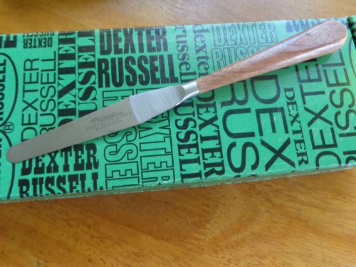 J. RUSSELL 3 1/2&#034; GREEN RIVER ARTISTS FORGED PALETTE KNIFE CARBON STEEL USA