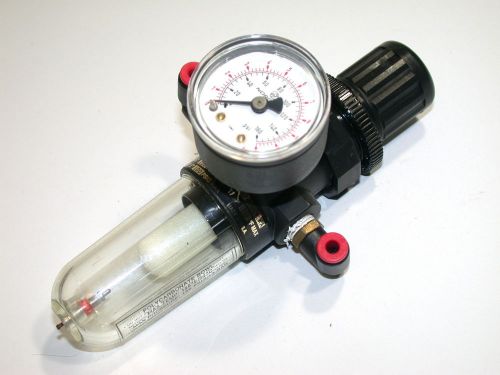 Norgren air regulator filter 1/8&#034; npt w/ gage b07-102-m1ka for sale