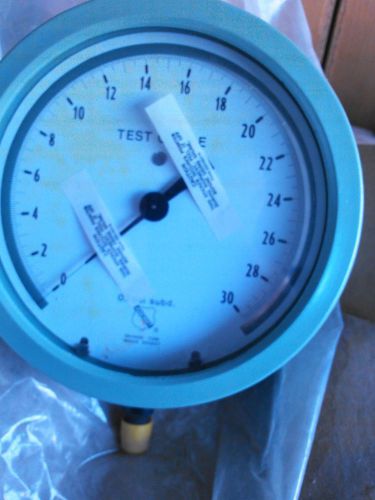 New ashcroft test gauge 0-30 psi 0.1 psi subd. bronze for sale