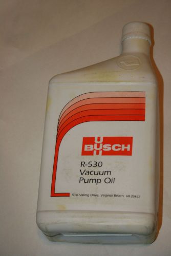 Busch R-530 R530 Vacuum Pump Oil 1 quart - New