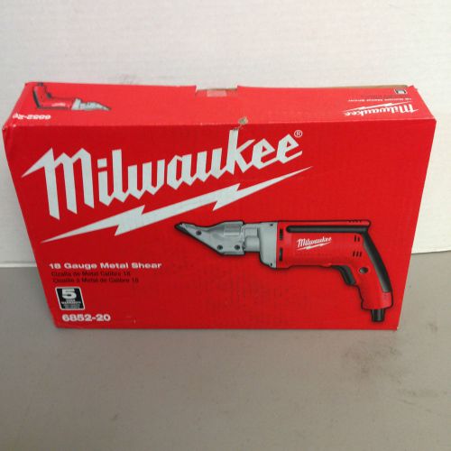 Milwaukee 6852-20 18 Gauge Shears Metal Shear Brand New in Box !!!