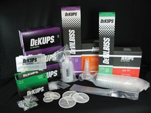 DEVILBISS DEKUPS DPC650 DISPSOABLE CUP SHOP STARTER KIT