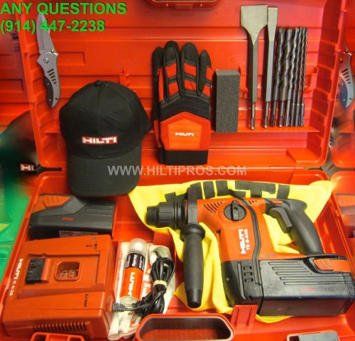 HILTI TE 6-A36, PREOWNED, MINT CONDITION, FREE BITS &amp; CHISELS, FAST SHIPPING