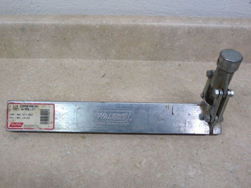 Walboard 1 1/4&#034; cornerbead drywall tool excellent &amp; nice! for sale