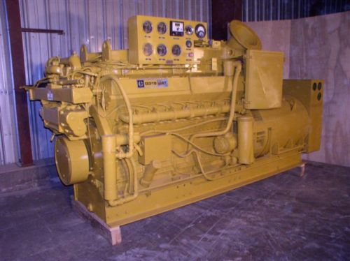 600 kw caterpillar/marathon generator; v-16 cat engine; 240/277/480 volts for sale