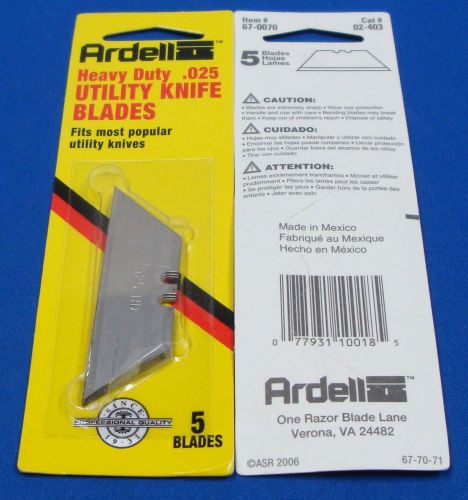 Utility Knife Blades Heavy Duty (lot of 50 blades)